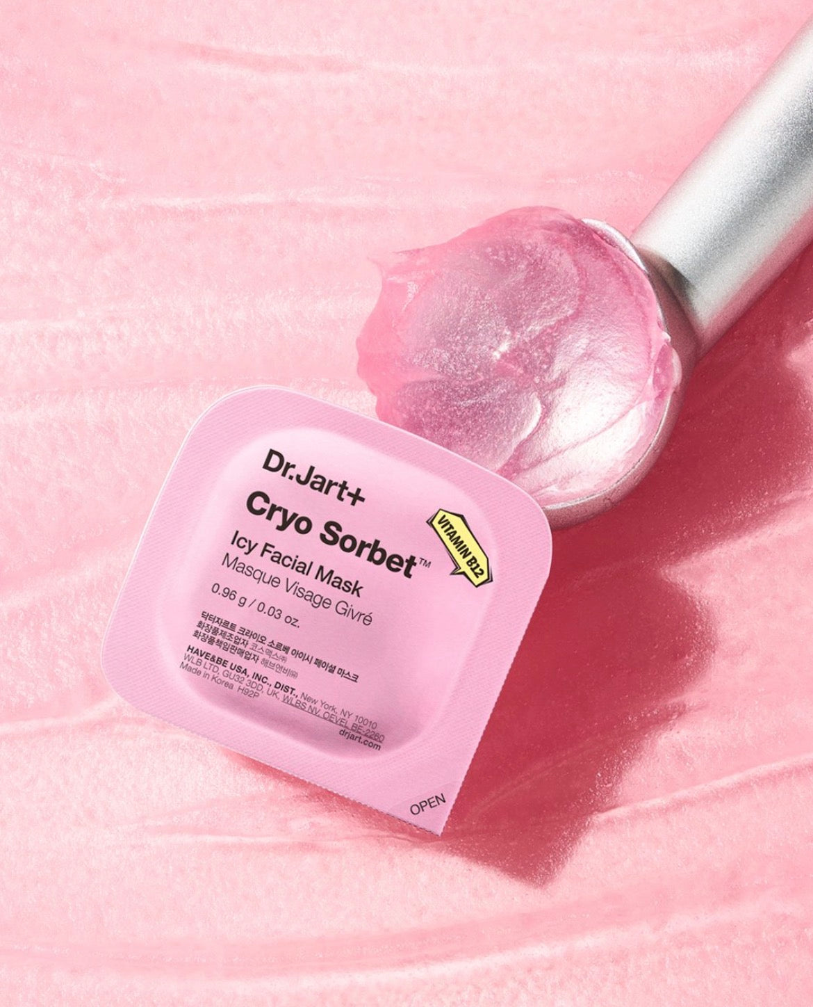 DR JART CRYO SORBET MASK