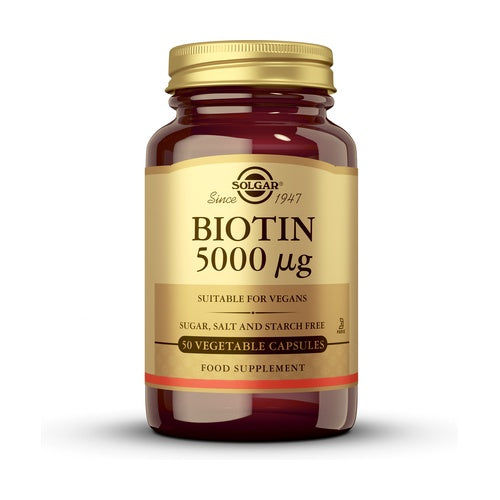 SOLGAR BIOTINA 5000MCG 100 CAP