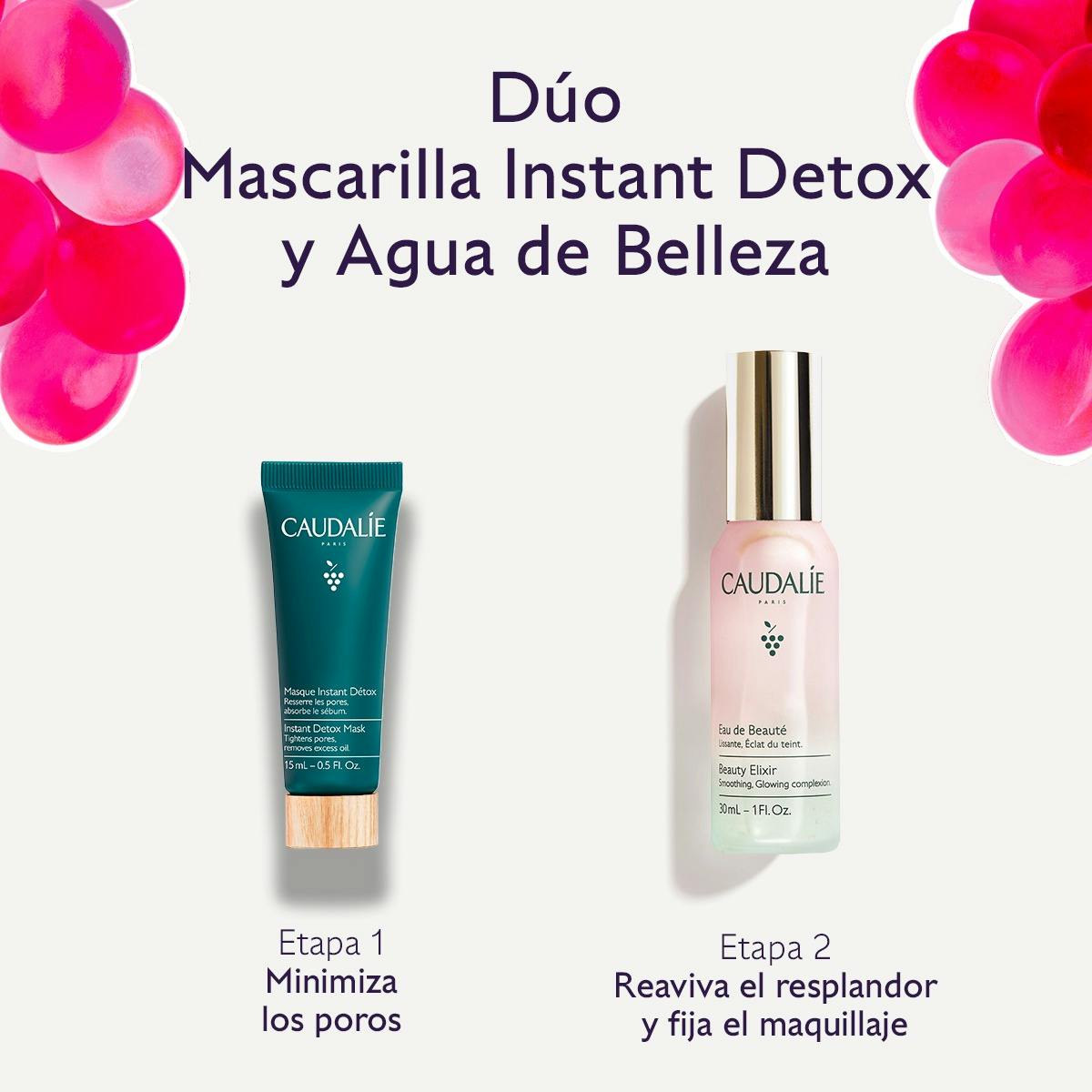 Dúo Agua de Belleza y Mascarilla Detox
