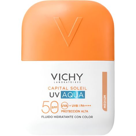 VICHY UV AQUA FLUIDO HIDRATANTE SPF 50  50 MLTONO MEDIO