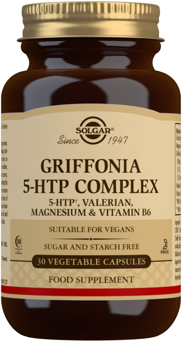 SOLGAR GRIFFONIA 5-HTP 30 CAPSULAS