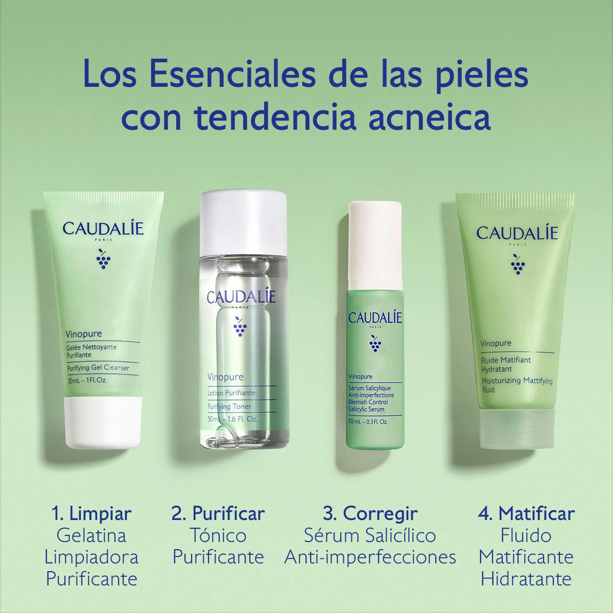 CAUDALIE VINOPURE KIT INICIACION 2025