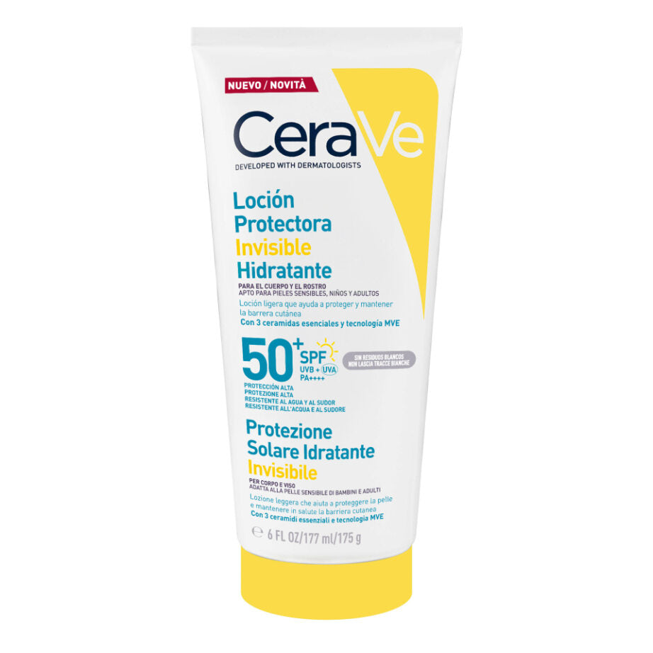 CERAVE LOCION PROTECTORA INVISIBLE HIDRATANTE SPF50 177 ML