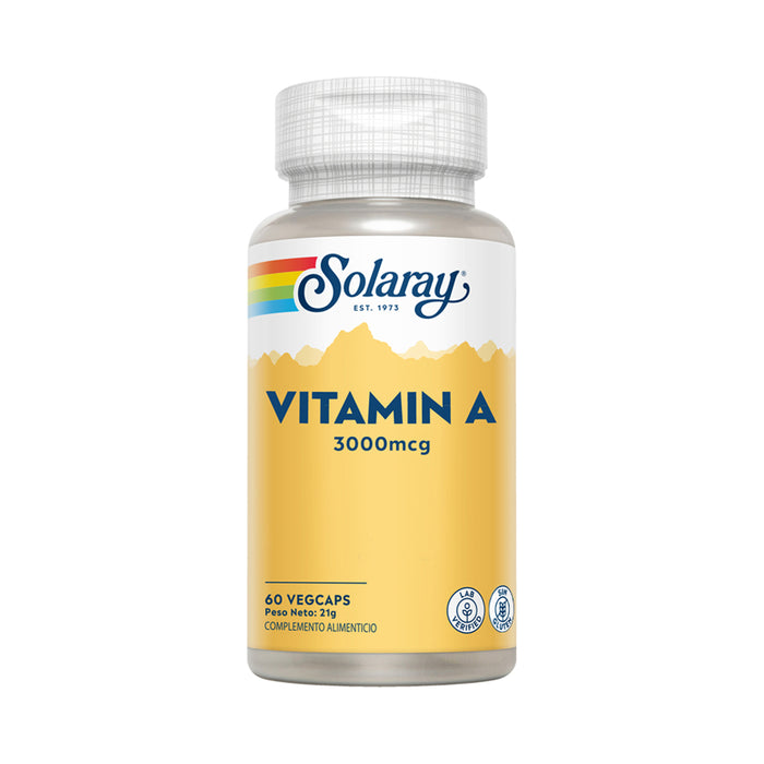 SOLARAY VITAMINA A 3000MCG 60 CAPS