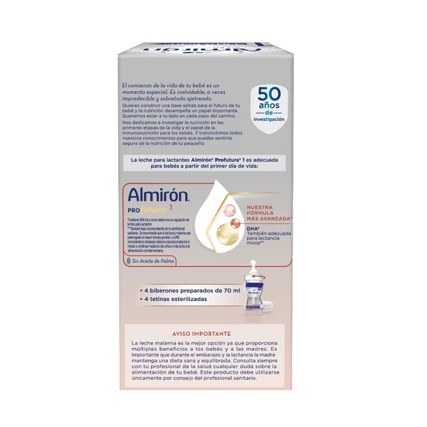 ALMIRON PROFUTURA 1 BIBERON 4 X 70 ML