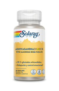 SOLARAY SHODEN ASHWAGANDA MAGNESIO BISGLICINATO 60 CAP