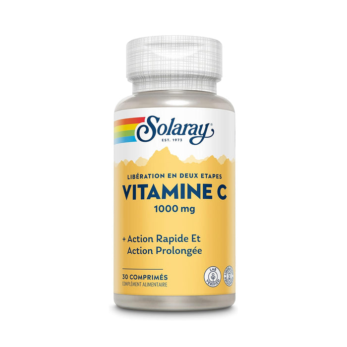 SOLARAY VIT C 1000 MG 30 COMP