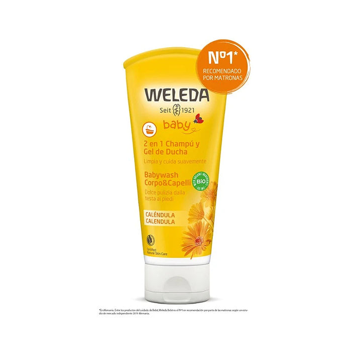 WELEDA BABY CHAMPU Y GEL CALENDULA 200 ML