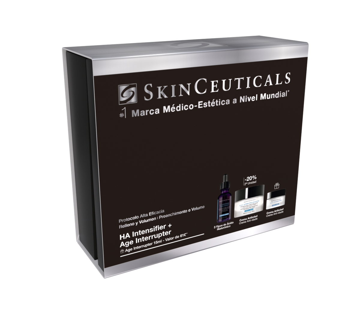 SKIN CEUTICALS COFRE AGE INTERRUPTER + HA INTENSIFIER