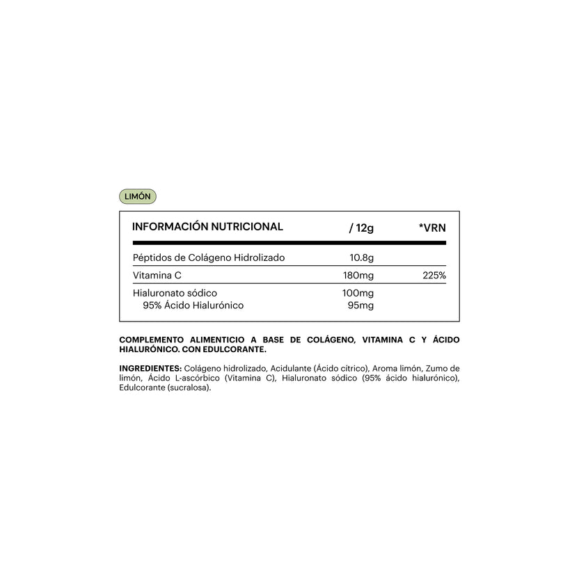 BE LEVELS COLLAGEN LEMON 360 GR