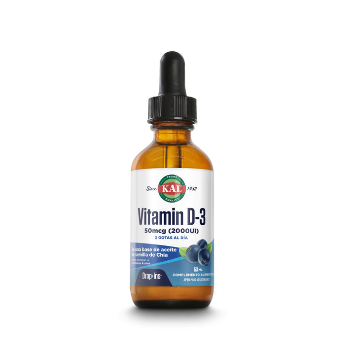 SOLARAY VITAMINA D3 GOTAS 2000 IU