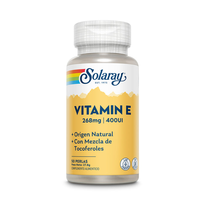 SOLARAY VITAMINA E 400 IU 50 CAPS
