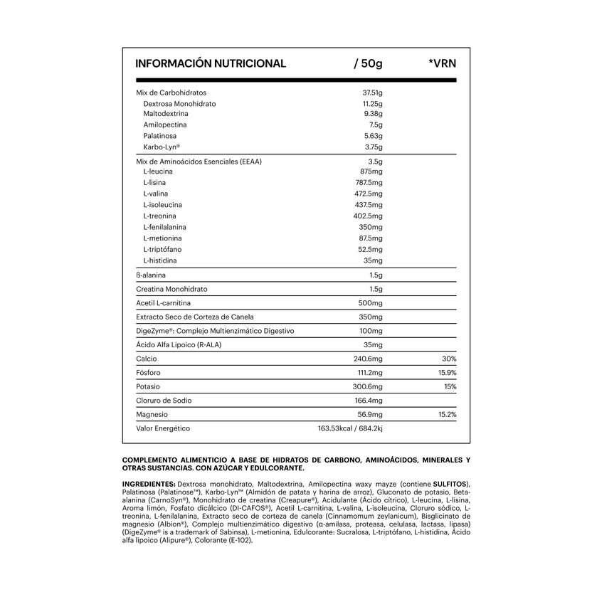 BE LEVELS ENERGY 3 750 GR