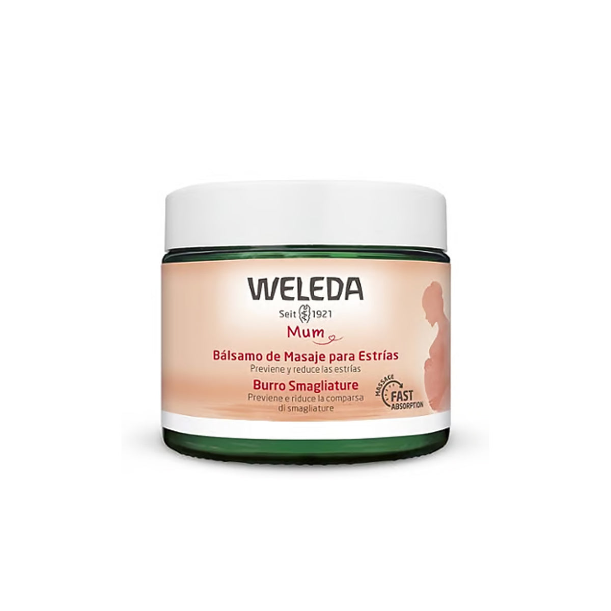 WELEDA BALSAMO DE MASAJE ESTRIAS 150 ML