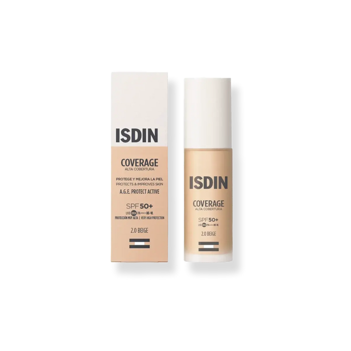 ISDIN COVERAGE 30G COLOR 2.0 BEIGE SPF 50+