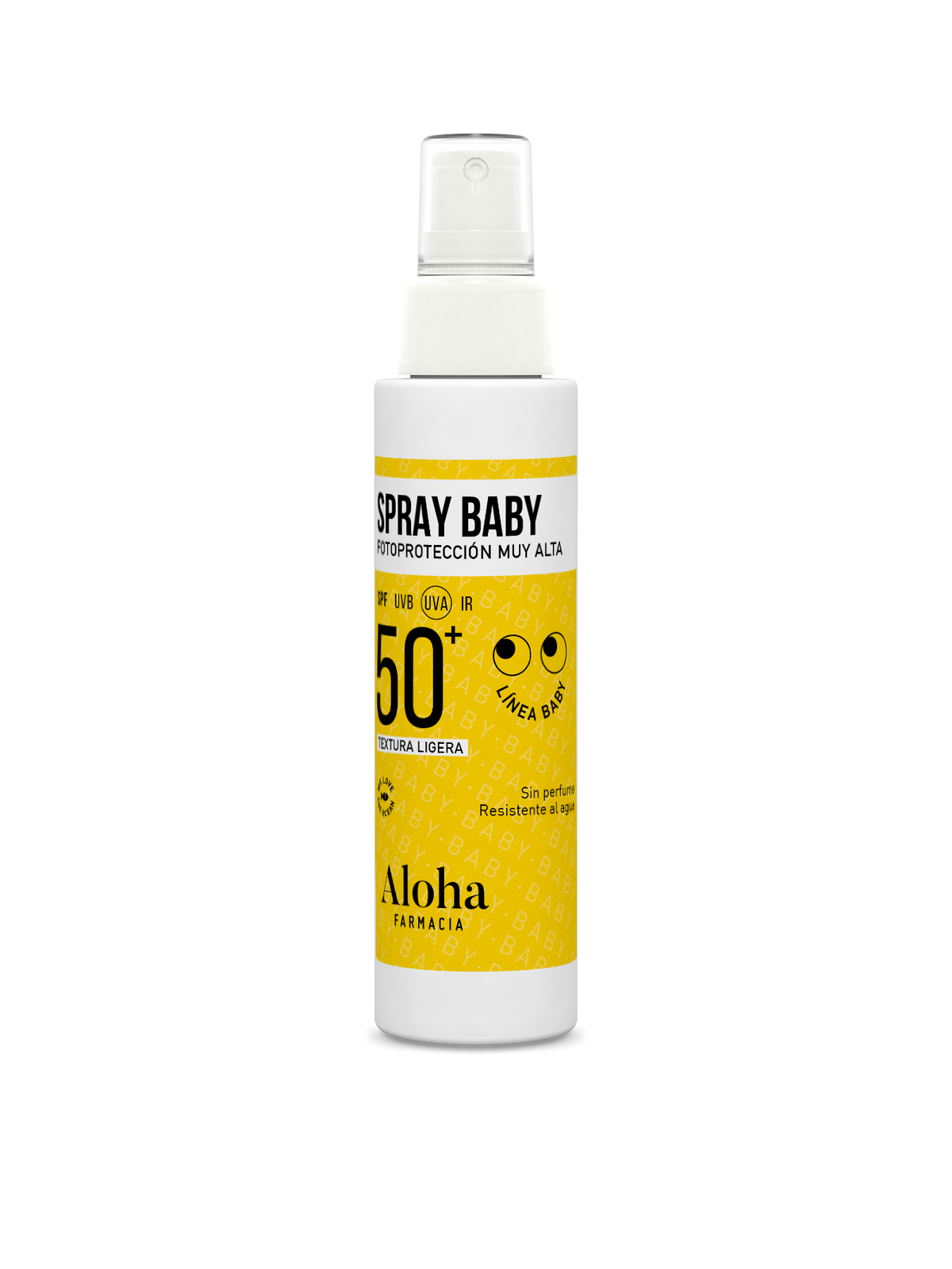 ALOHA SOLAR SPRAY BABY 50+ ULTRA LIGERA 200ML