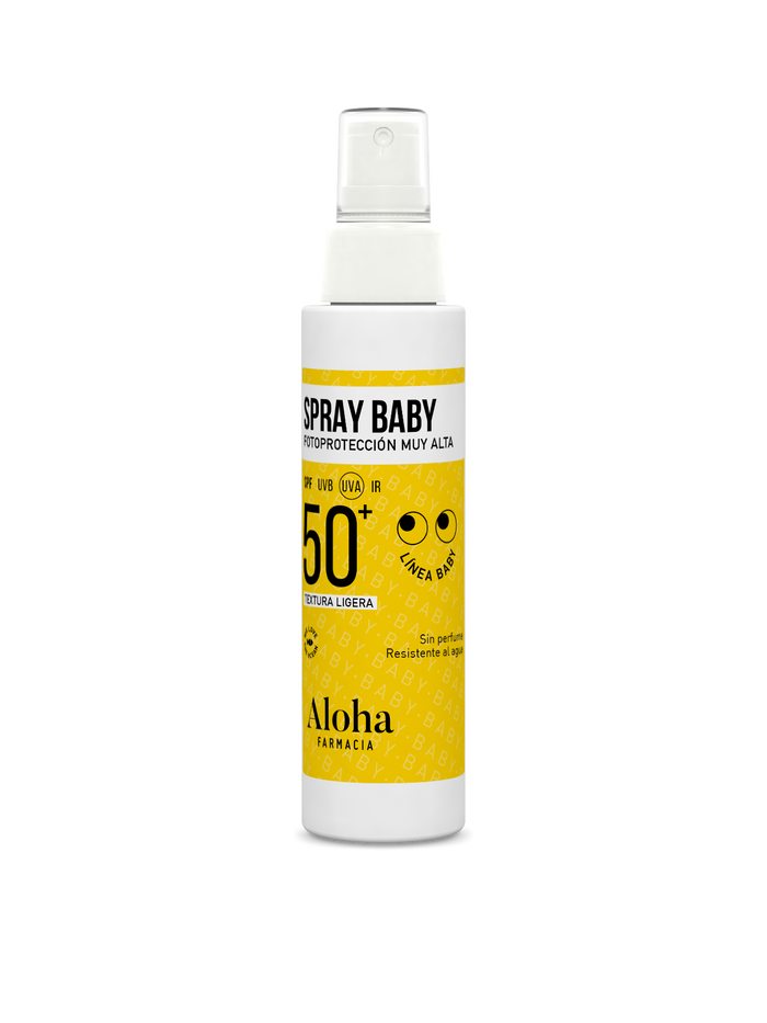 ALOHA SOLAR SPRAY BABY 50+ ULTRA LIGERA 200ML