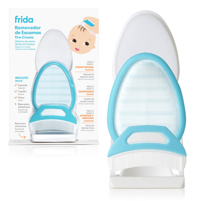 FRIDA REMOVEDOR COSTRA LACTEA 3 EN 1 BEBES DERMAFRIDA