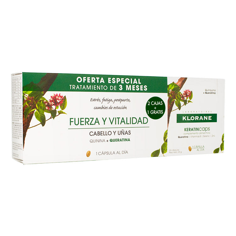 Klorane KeratinCaps 3x30