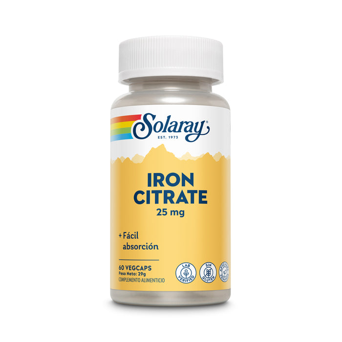 SOLARAY IRON 60 CAPS