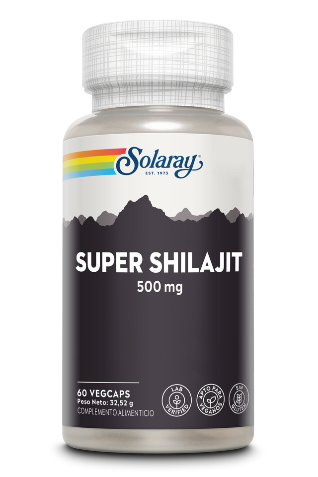 SOLARAY SUPER SHILAJIT 500MG 60 CAPS