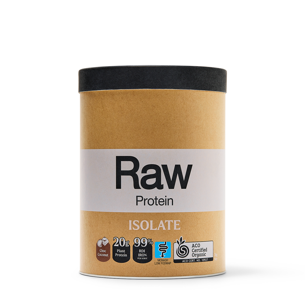 RAW PROTEIN ISOLATE CHOCOLATE AND COCONUT 500G