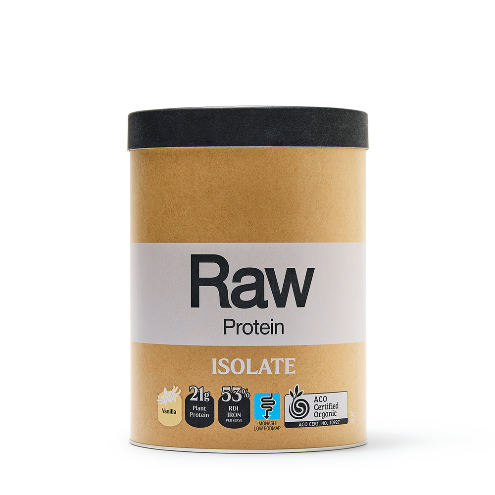RAW PROTEIN ISOLATE VANILLA 500G