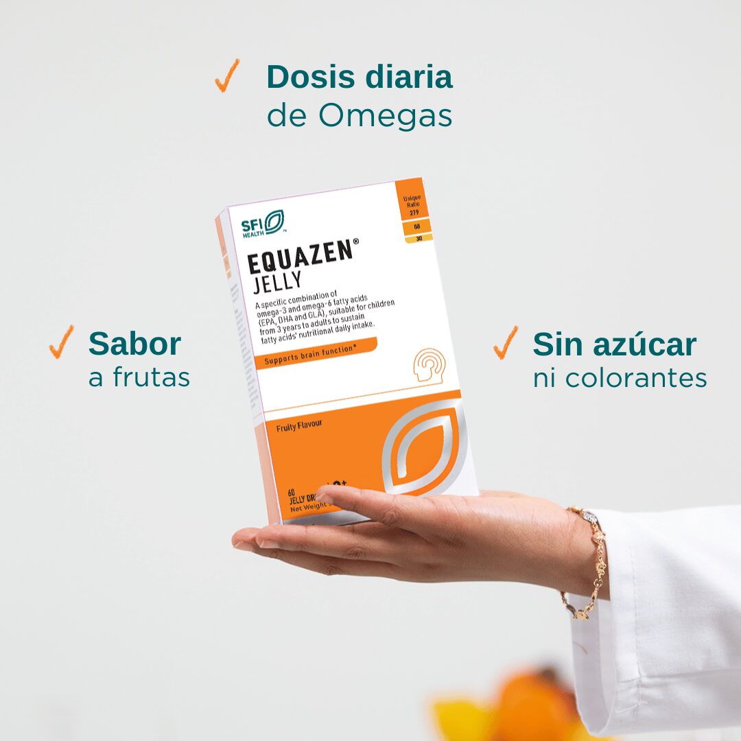 EQUAZEN JELLY 60 GOTAS MASTICABLES SABOR AFRUTAD