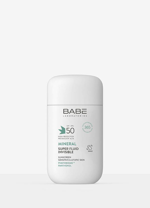 BABE MINERAL SUPER FLUID INVISIBLE SUNSCREEN SPF50 50 ML