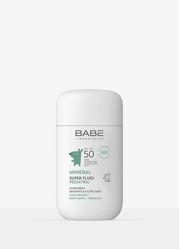 BABE MINERAL SUPER FLUID PEDIATRIC SUNSCREEN SPF50  50 ML