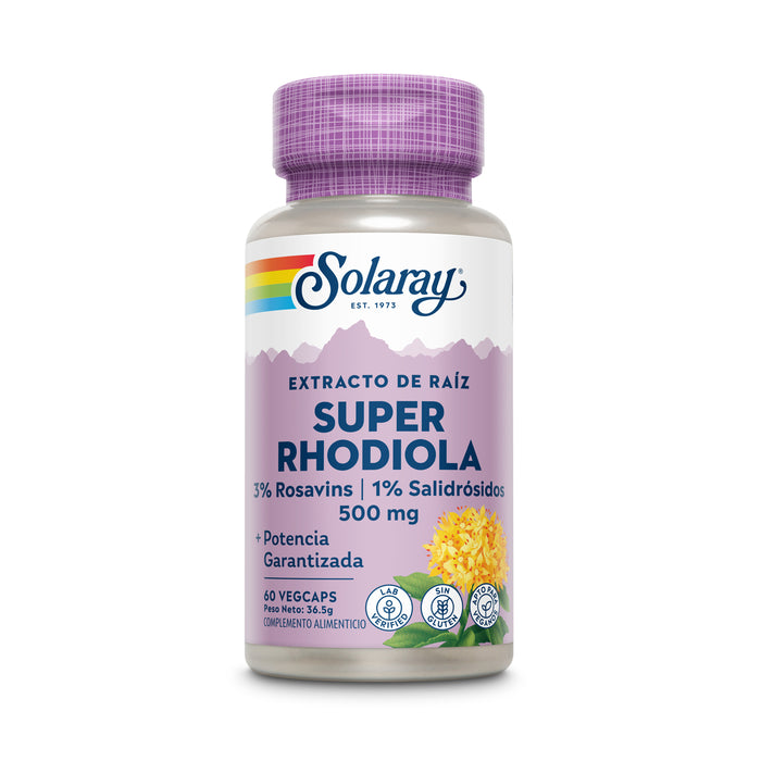 SOLARAY SUPER RHODIOLA  60 CAPS