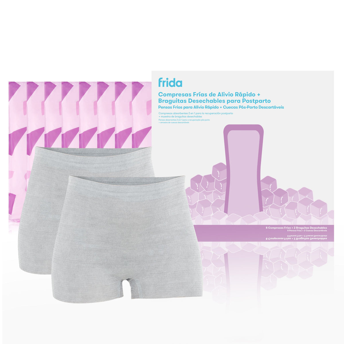 FRIDA COMPRESAS POSPARTO FRÍAS 8 UD.