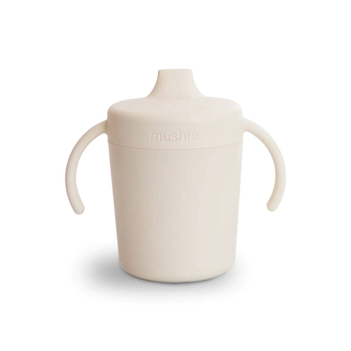 MUSHIE TAZA DIDACTICA CON ASAS SOLID IVORY