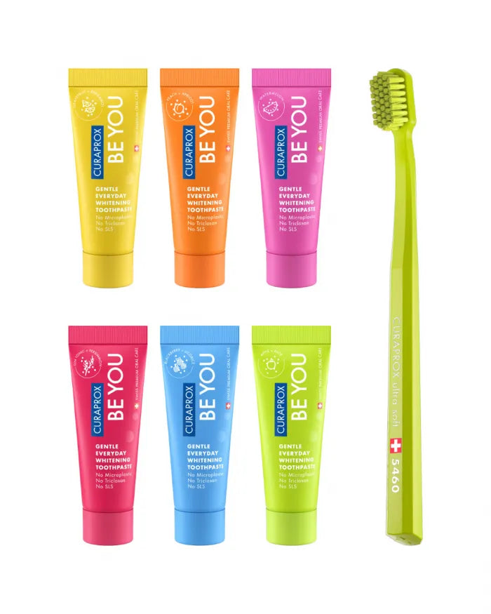 CURAPROX PACK CEPILLO + 6 DENTIFRICOS 10 ML