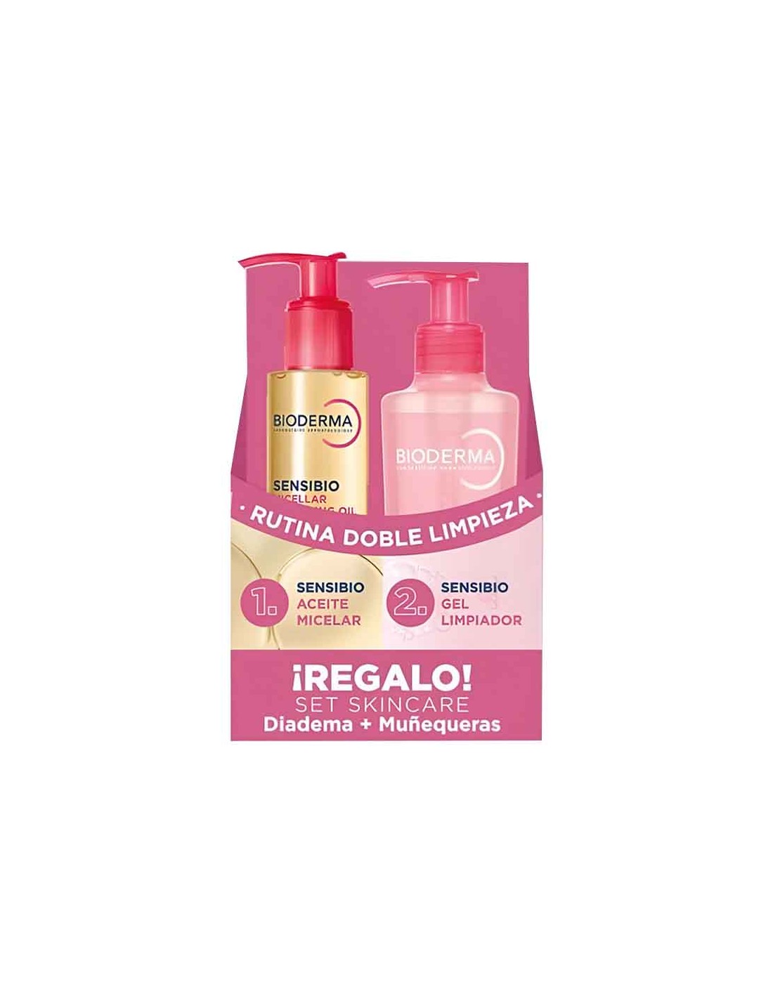 BIODERMA SENSIBIO PACK DOBLE LIMPIEZA ACEITE + GEL MOUSSANT