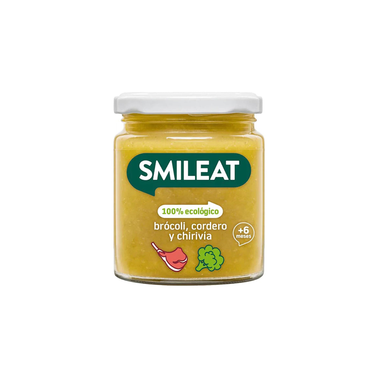 SMILEAT BROCOLI CORDERO Y CHIRIVIA 230G