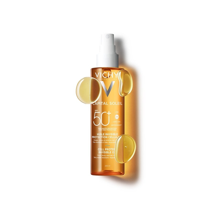 VICHY CAPITAL SOLEIL SPF 50+ ACEITE INVIS 200 ML