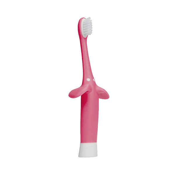 DR. BROWN'S CEPILLO DENTAL ROSA 0-3 AÑOS