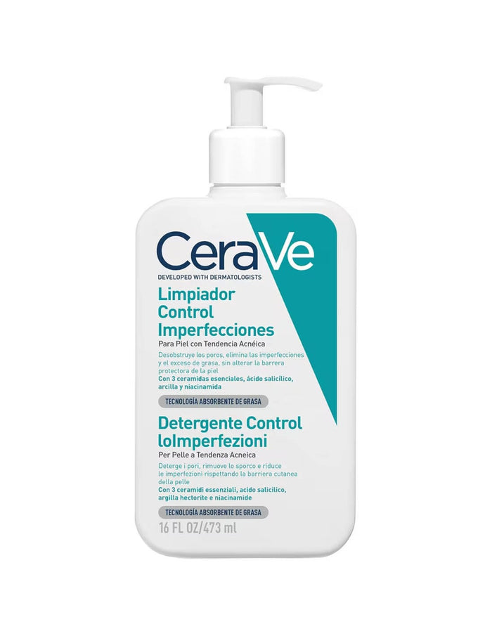 CERAVE LIMPIADOR CONTROL IMPERFECCIONES 473 ML