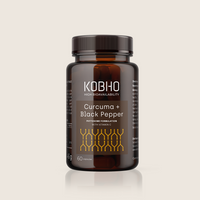 KOBHO CURCUMA + BLACK PEPPER 60 CAPS