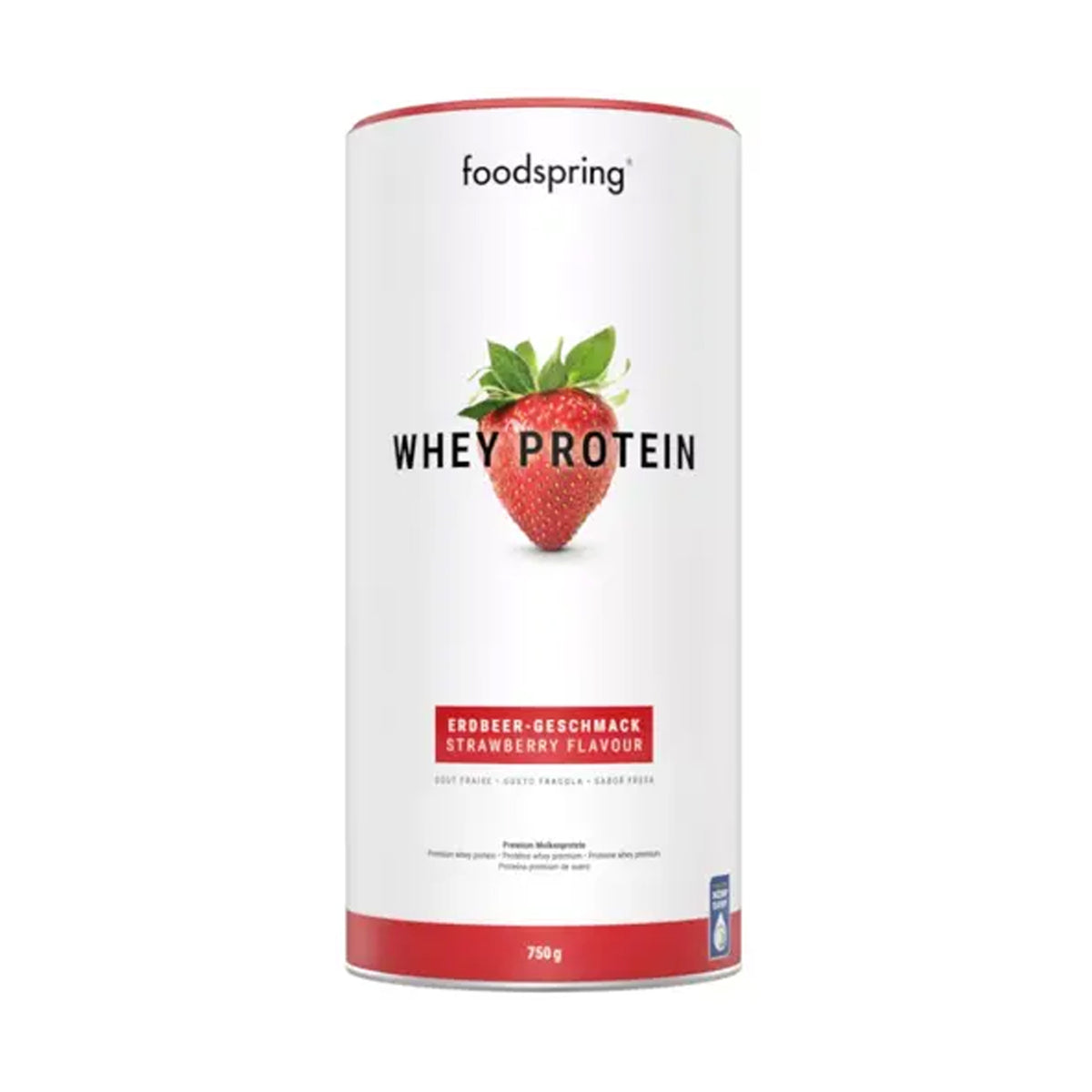 FOODSPRING WHEY PROTEIN FRESA 750 G