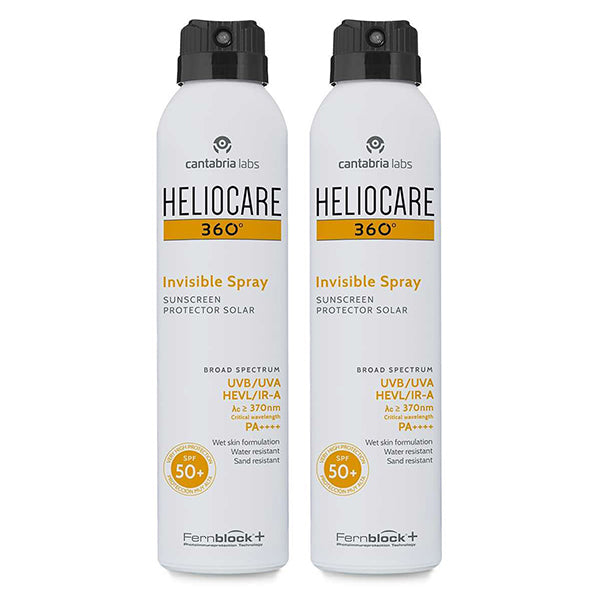 HELIOCARE PACK DUPLO 360 SPRAY INVISIBLE 200ML