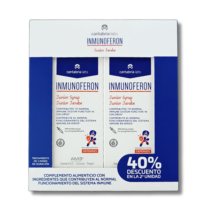 INMUNOFERON PACK DUPLO JARABE JUNIOR