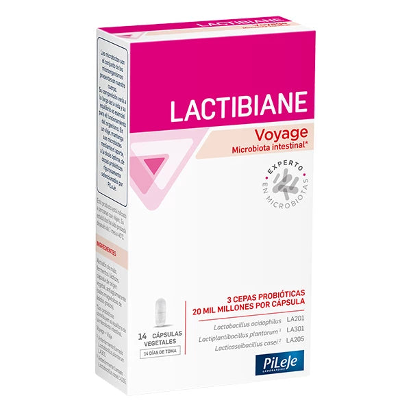 LACTIBIANE VOYAGE 14 CAPSULAS