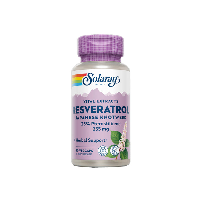 SOLARAY SUPER RESVERATROL 30 CAPS