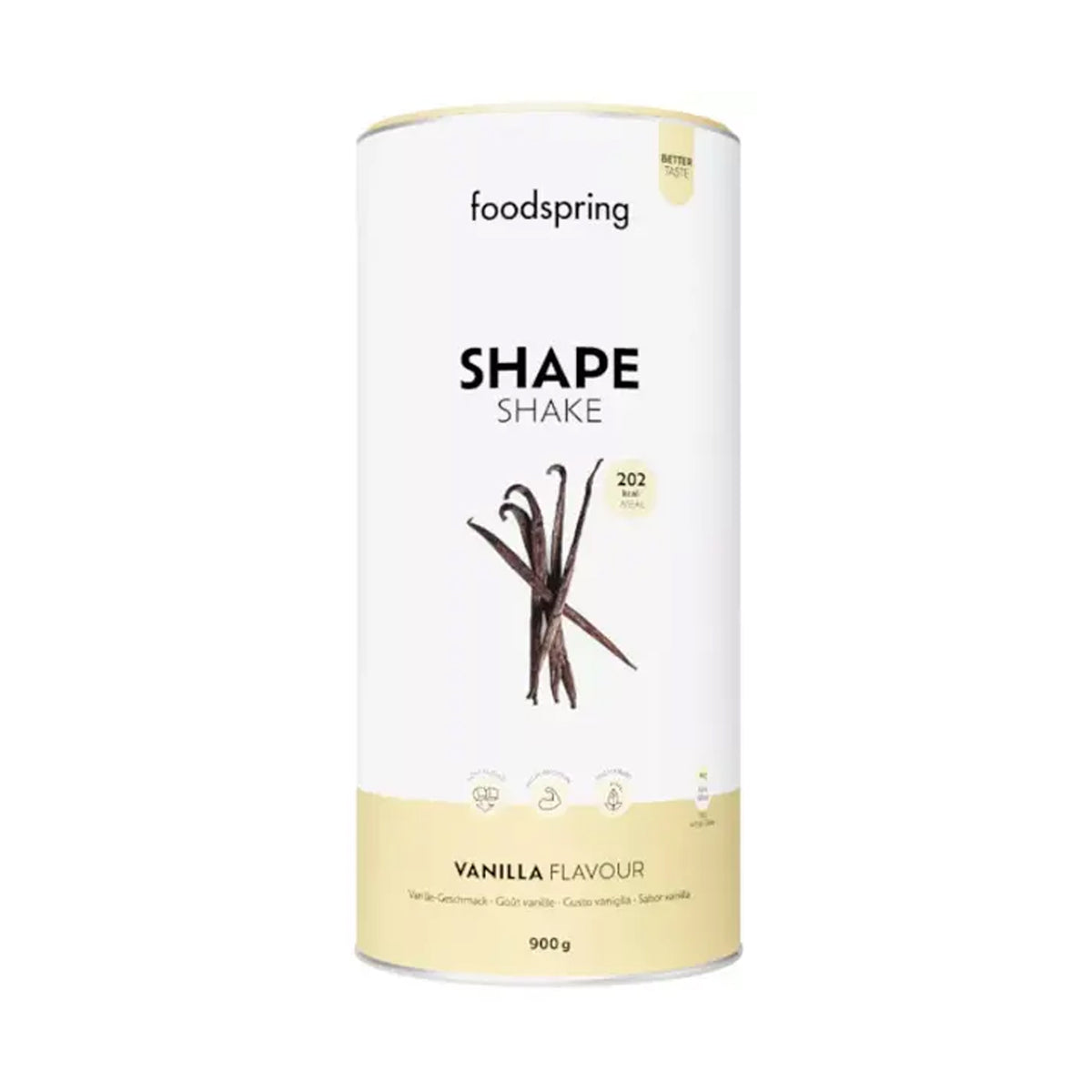 FOODSPRING SHAPE SHAKE 2.0 VAINILLA 900 G