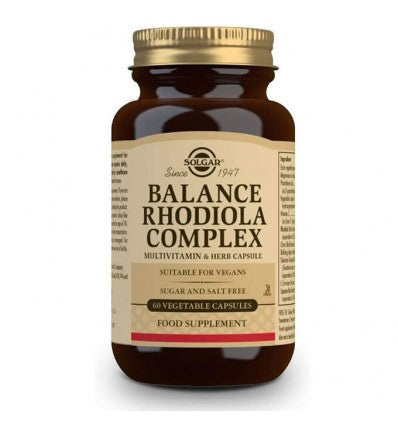 SOLGAR BALANCE RHODIOLA COMPLEX 60 CAP