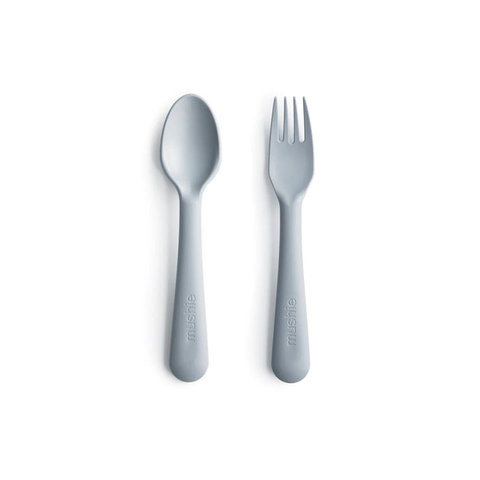 MUSHIE PACK TENEDOR Y CUCHARA CLOUD
