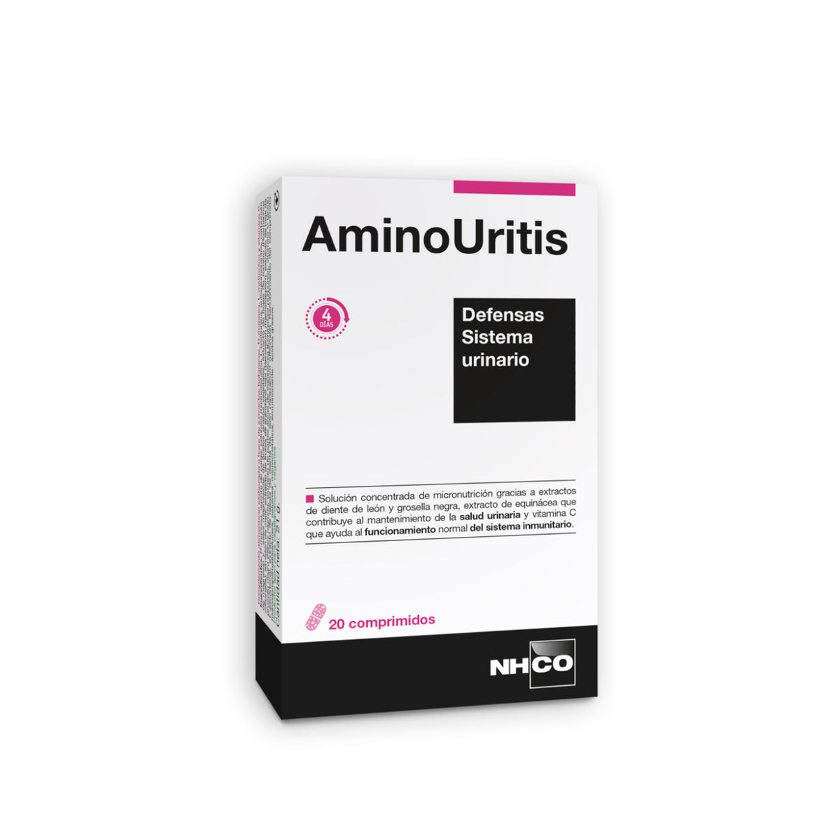 NHCO AMINOURITIS 20 COMPRIMIDOS