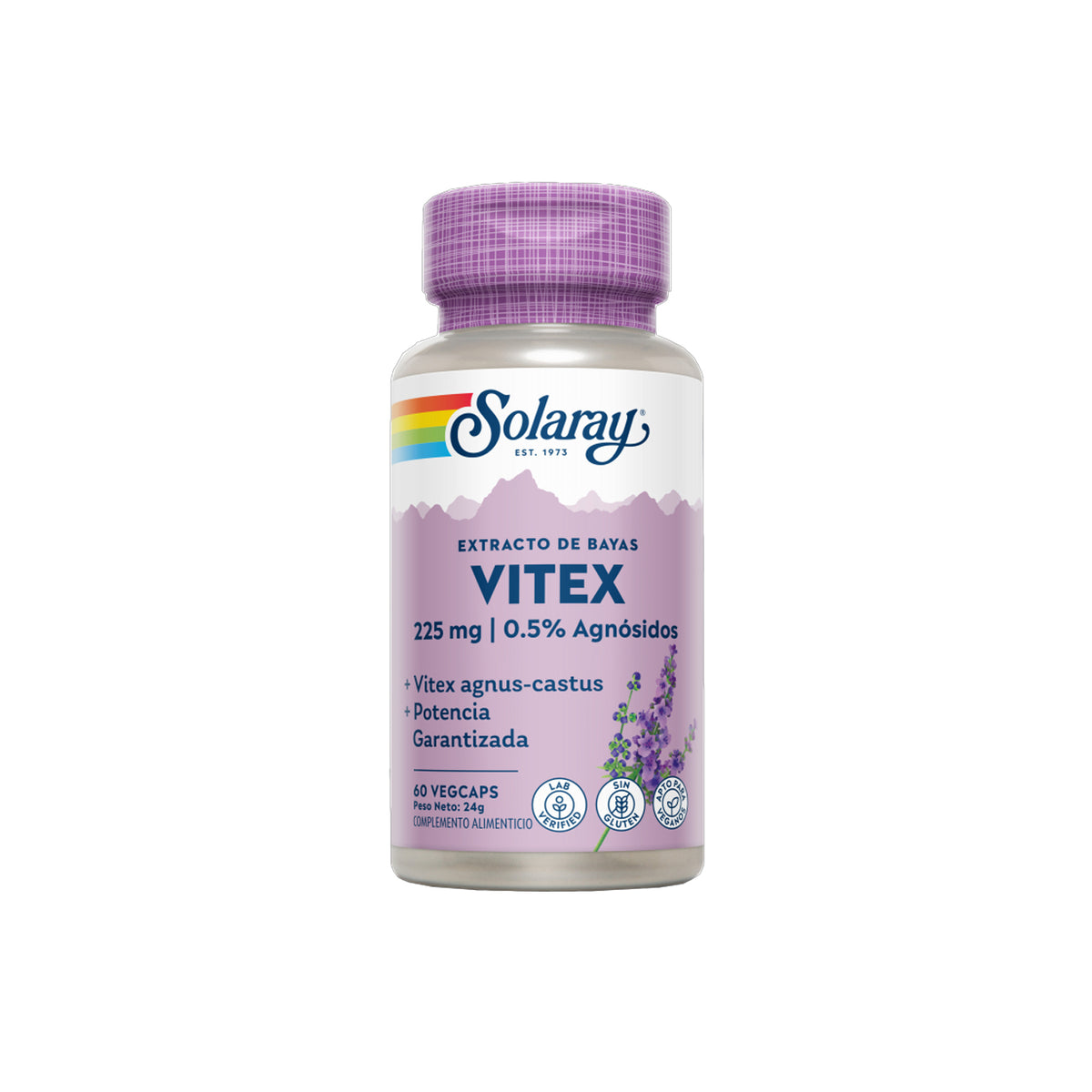 SOLARAY VITEX EXTRATO DE BAYAS 60 CAP